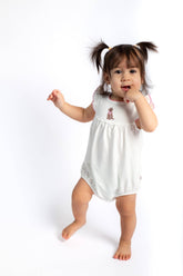 Doodle Puppy- Embroidered Flutter Bubble (SALE)