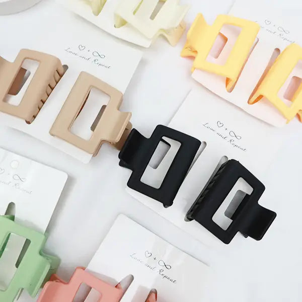 Small Rectangle Claw Clips