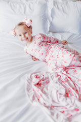 Cupcakes and Bows Two-Piece Bamboo Set
