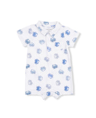 Blue Crabs Polo Shortie