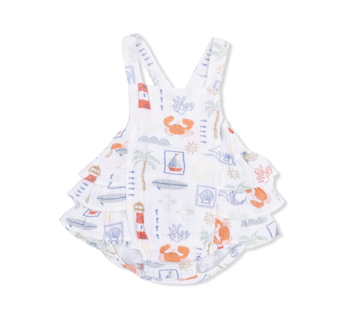 Club Mediterranean Ruffle Sunsuit