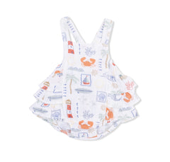 Club Mediterranean Ruffle Sunsuit