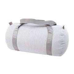 Grey Seersucker Medium Duffel | Mint
