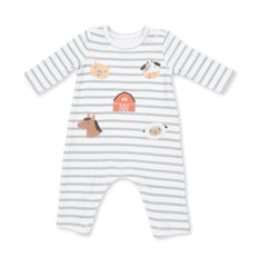 Cows Blue Romper