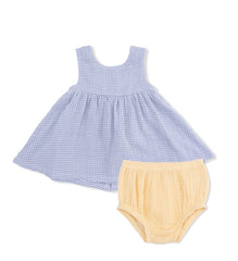 Gingham Dress/ Bloomer Set