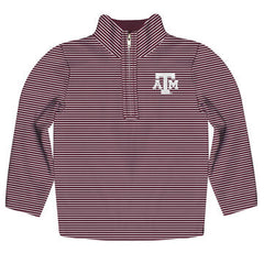 A&M Striped Pullover
