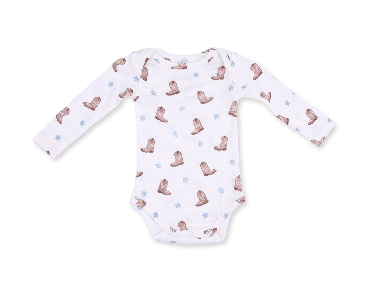 Mini Cowboy Boots Bodysuit