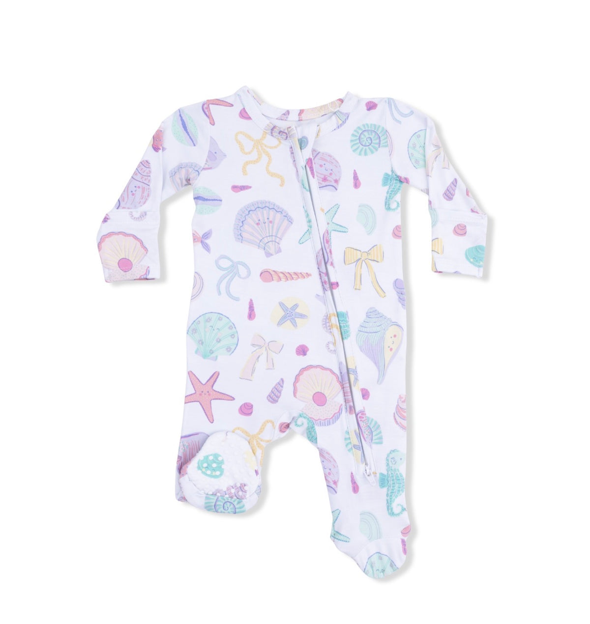 Beach Days Footie Romper