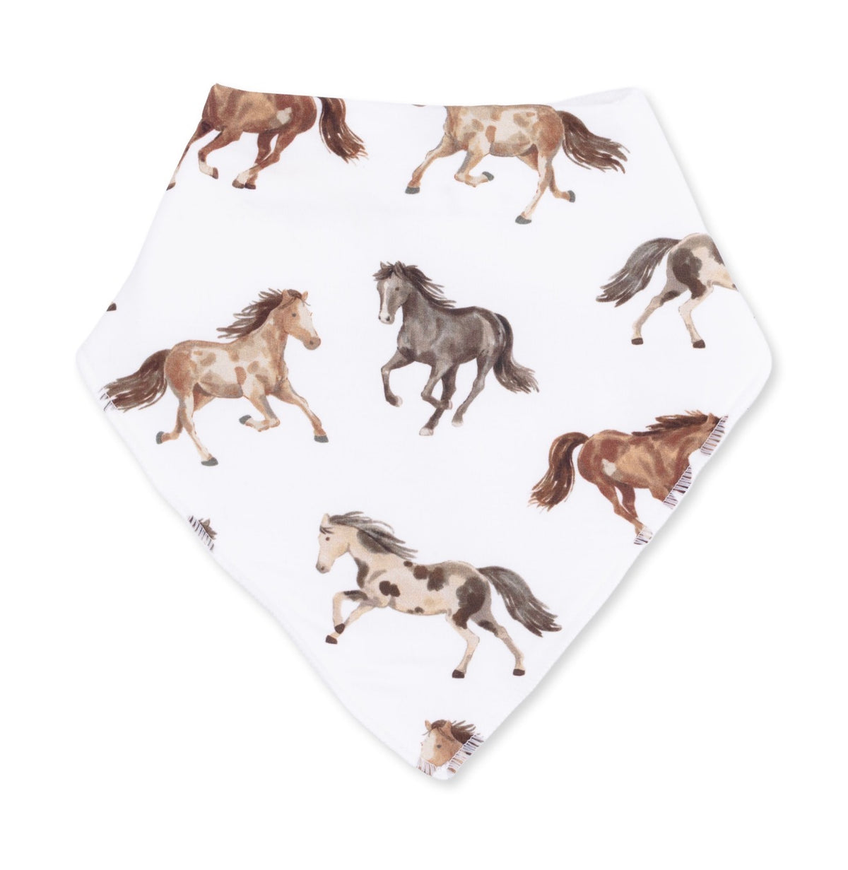 Wild Horses Bandana Bib