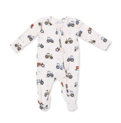 Future Farmer Zipper Footie