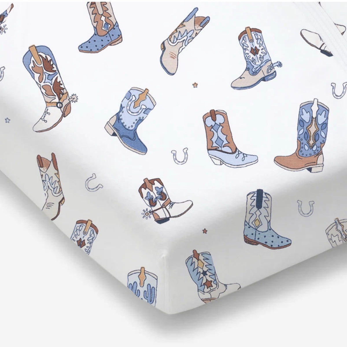 Buckaroo Boots Crib Sheet