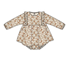 Praire Calico Ruffle Bubble