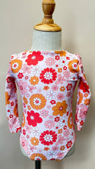 Girls Flower Swimsuit