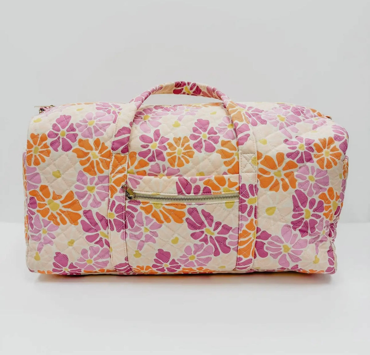 Pink/ Orange Duffel