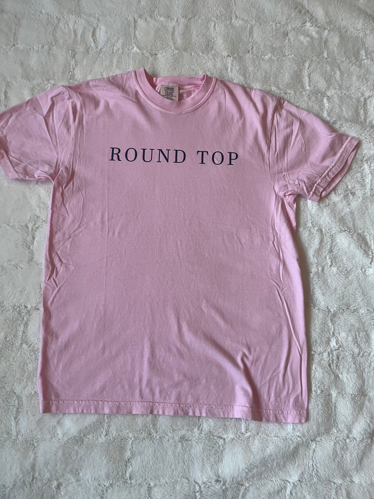 Pink Round Top T shirt