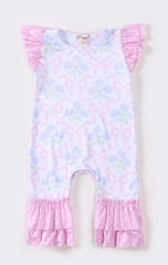 Hydrangea Coquette Baby Romper