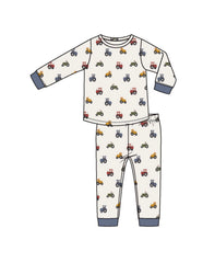 Mini Tractors L/S Loungewear Set