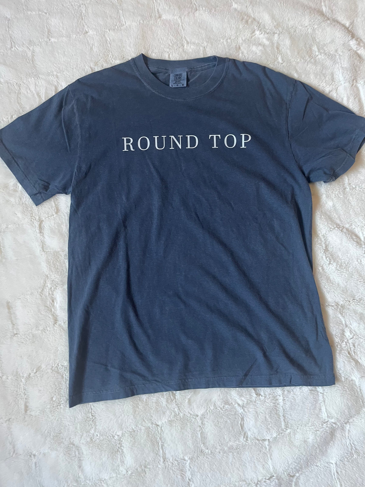 Denim Round Top Shirt