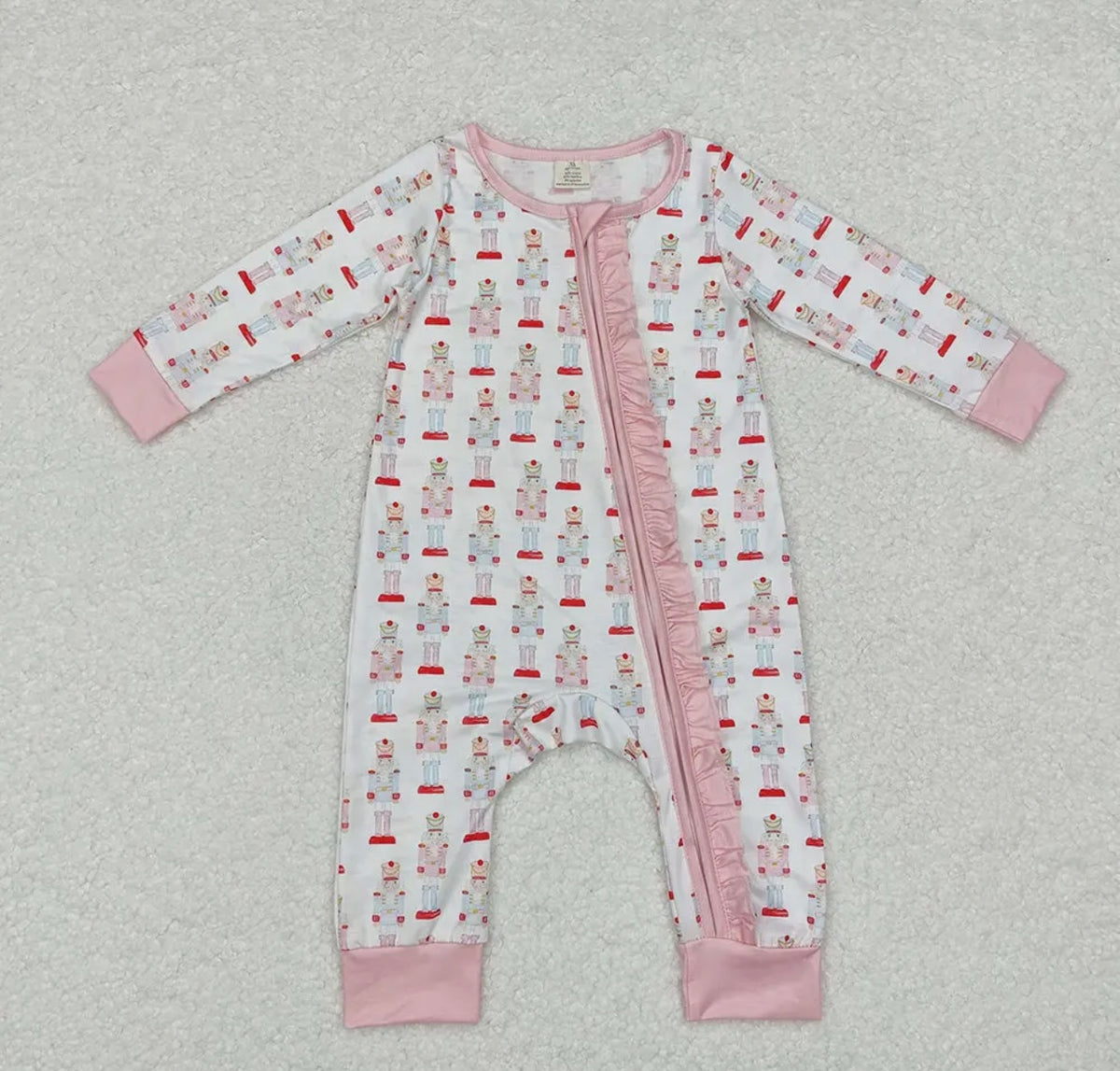 Girls Bamboo Nutcracker Romper
