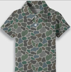 Camo Boys Polo