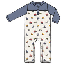 Mini Tractors Romper