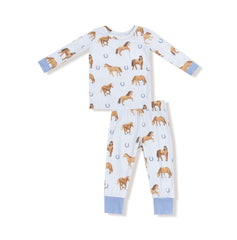 Horses Blue Loungewear Set