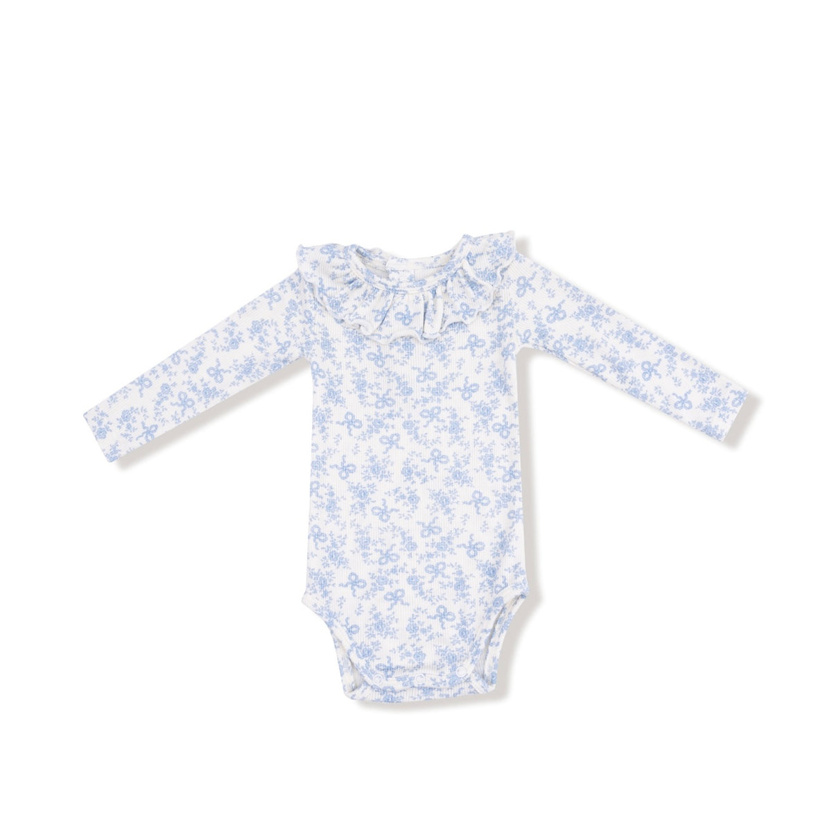 Romi Floral- Ruffle Collar