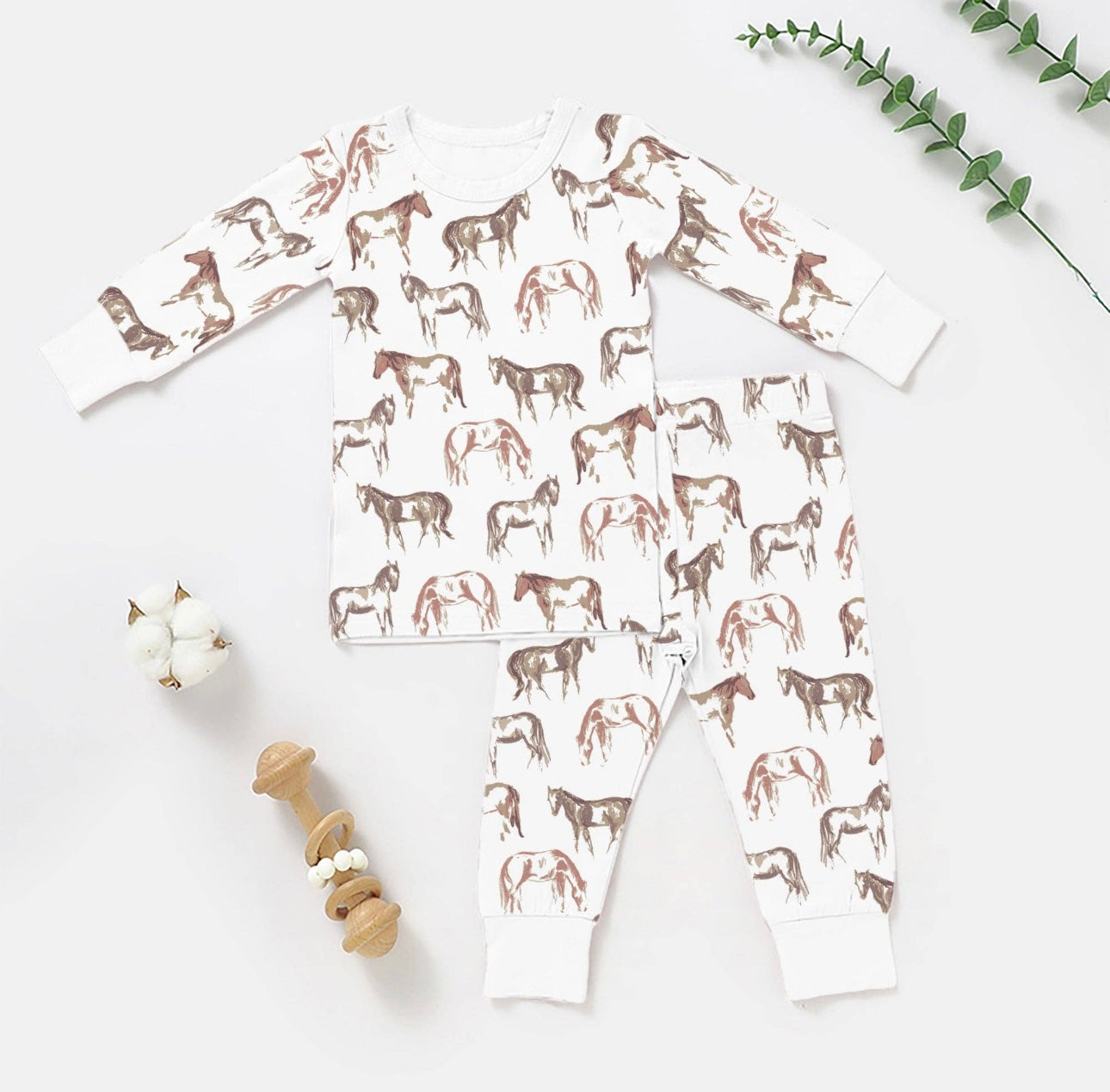 Long Sleeve 2 piece Bamboo Pajama Set