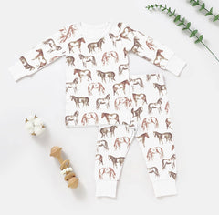 Long Sleeve 2 piece Bamboo Pajama Set