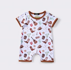 Sheriff Boy Romper