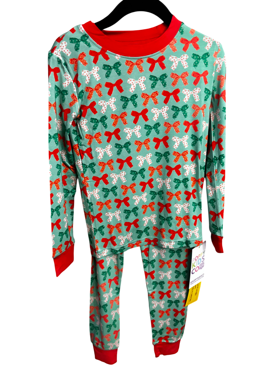 Christmas Bows PJ set