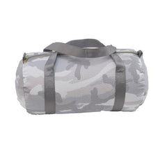 Snow Camo Seersucker Medium Duffel | Mint